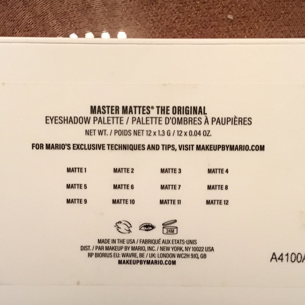 Makeup By Mario Matte Mastery Eyeshadow Palette - Picture 3 of 3